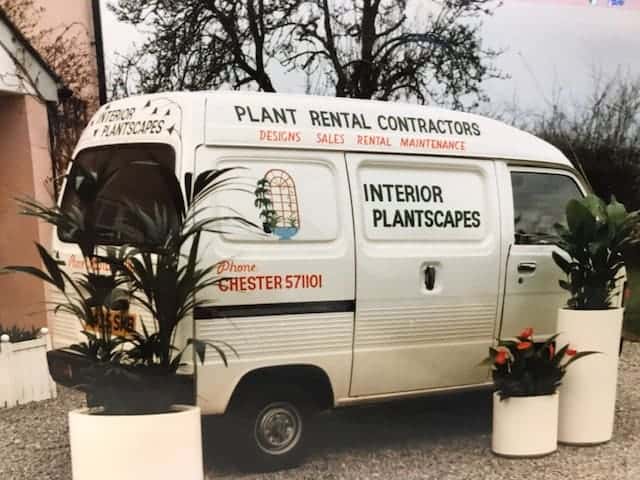 Interior Plantscapes company van