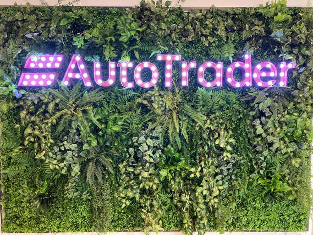 Autotrader artificial living wall
