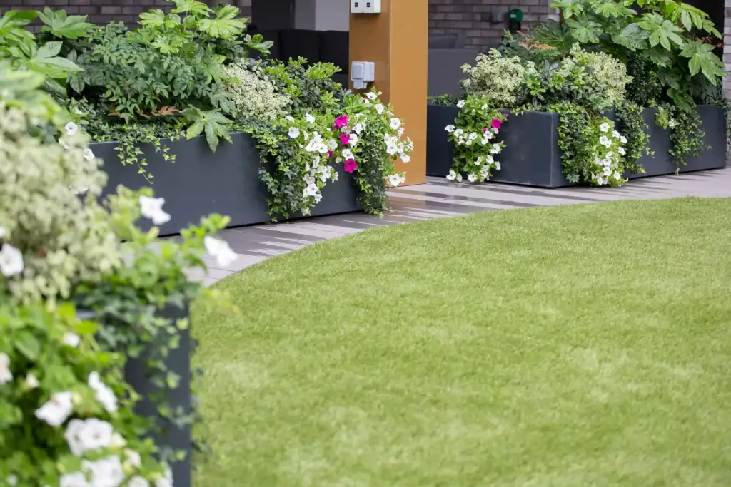 Exterior planting at Base, Manchester Science Park - Bruntwood SciTech