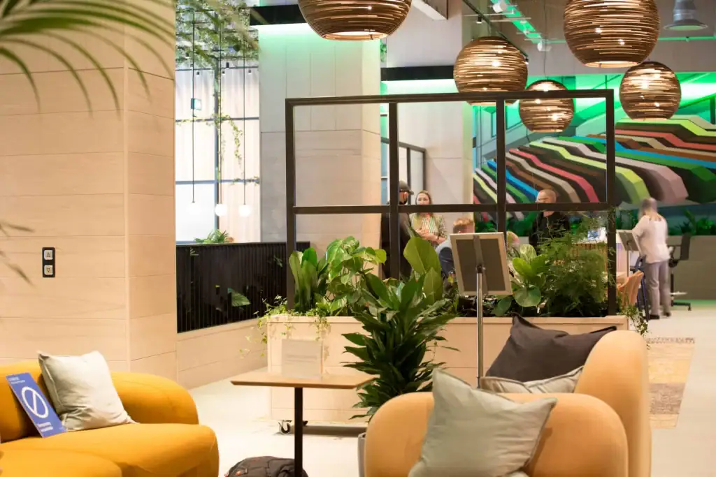Live plant displays at bruntwood bloc manchester