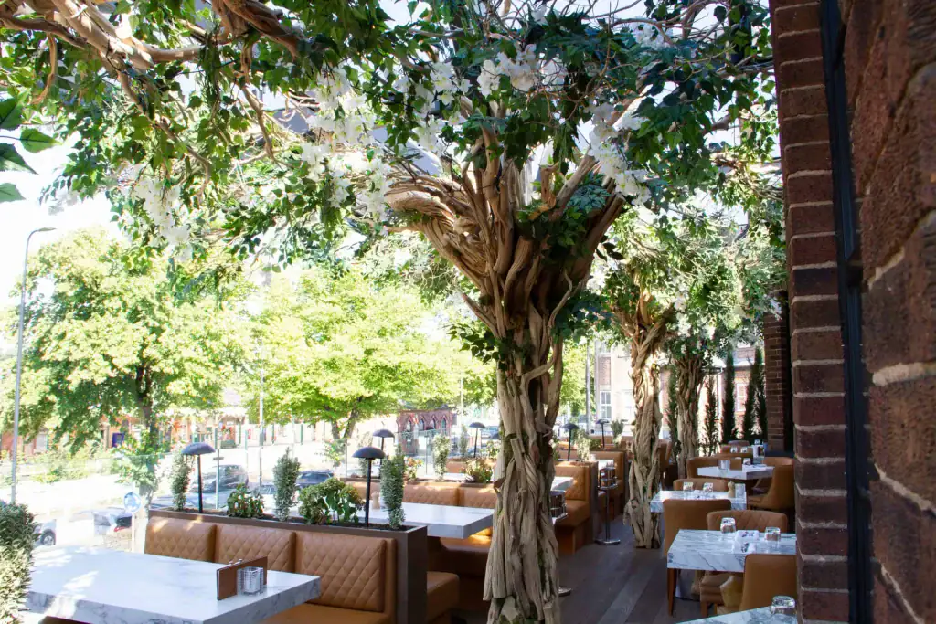 Custom tree for Cibo restaurant in Hale