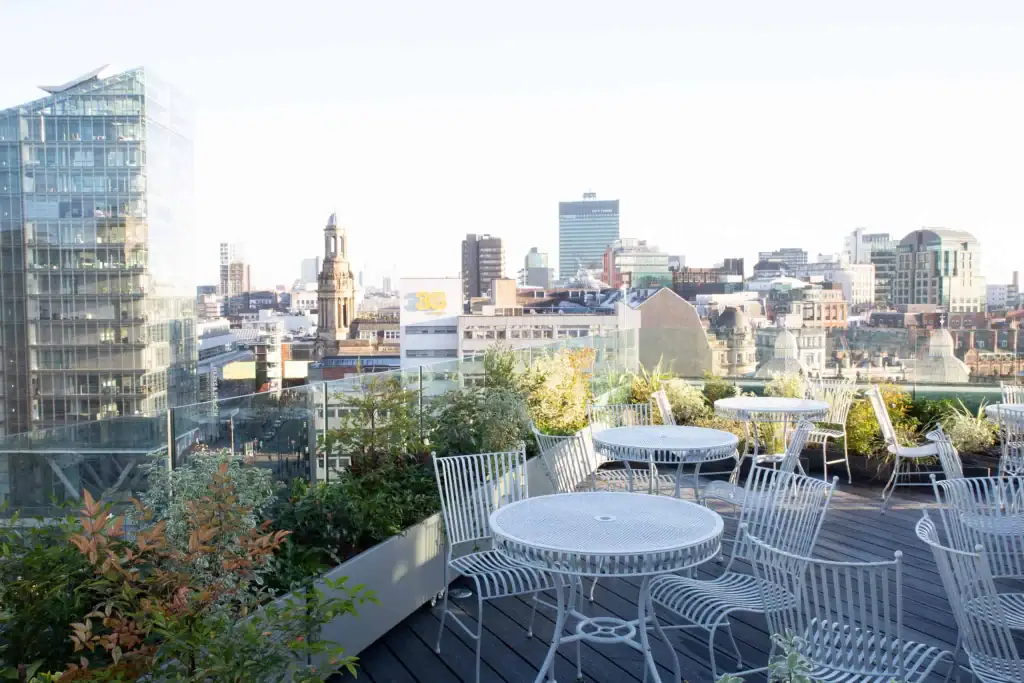 Climat rooftop views and plant installation