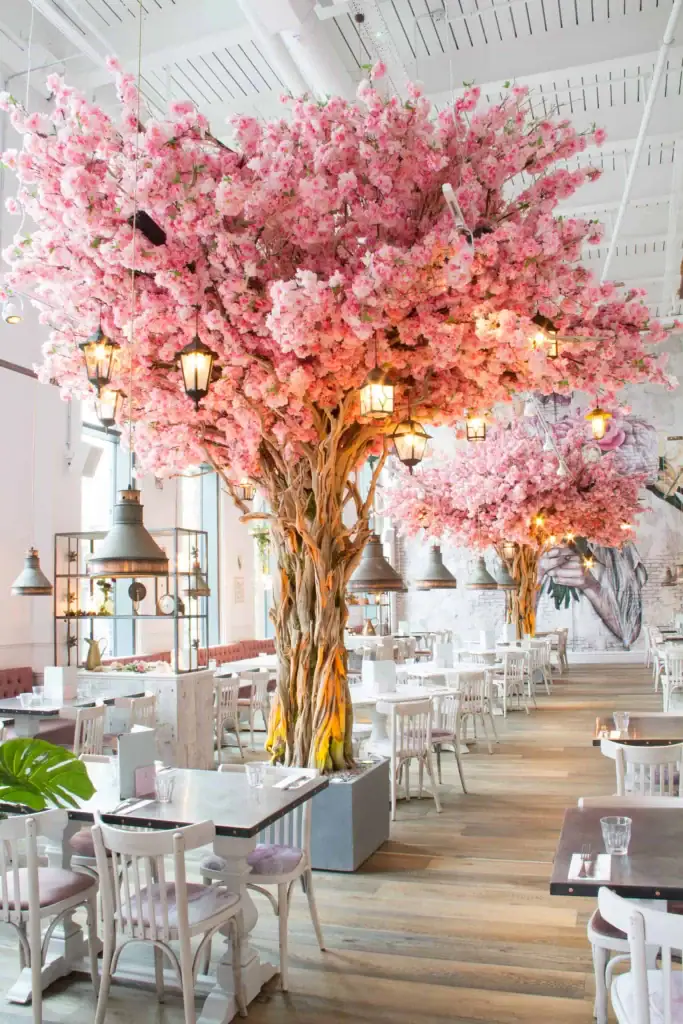 Custom made blossom tree for The Florist