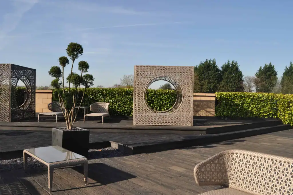 External planting scheme at Hale Country Club & Spa