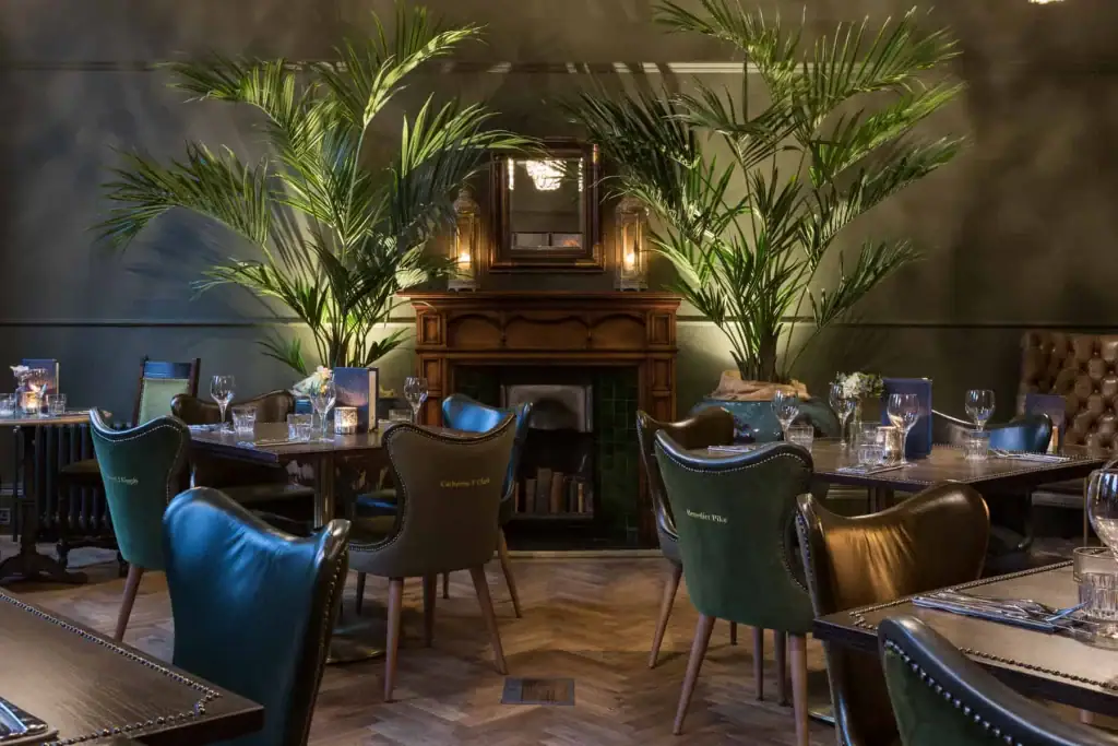 Kentia Palms at Lost and Found Leeds