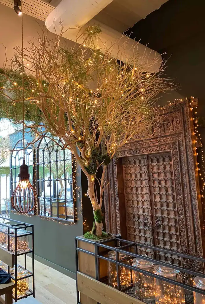 Mowgli custom made tree with twinkly lights by i want plants