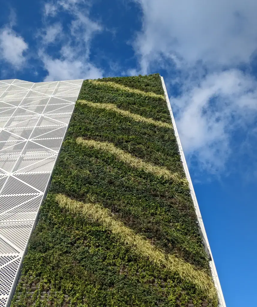 HYVERT living wall at Crewe Carpark