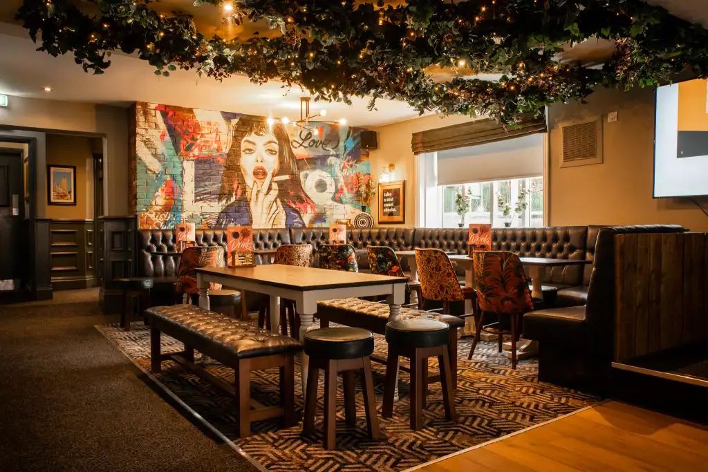 UV Protected Fire Treated foliage by I want plants in hospitality setting