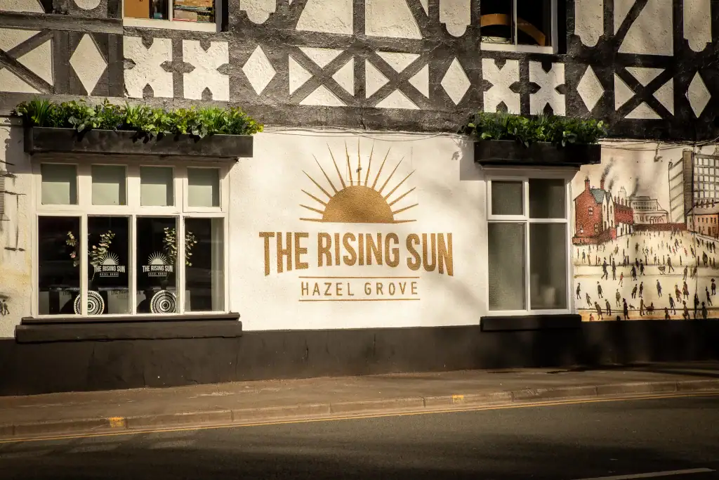 The Rising Sun Refurbishment with artificial plants supplied by i want plants