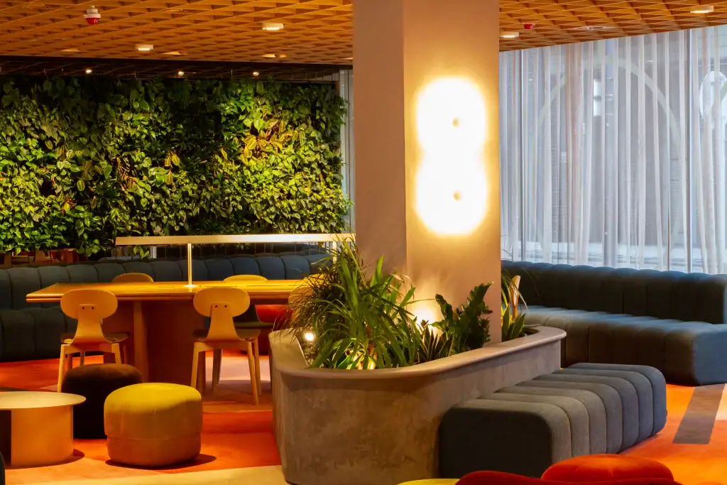 HYVERT living wall at Bruntwood Plaza liverpool