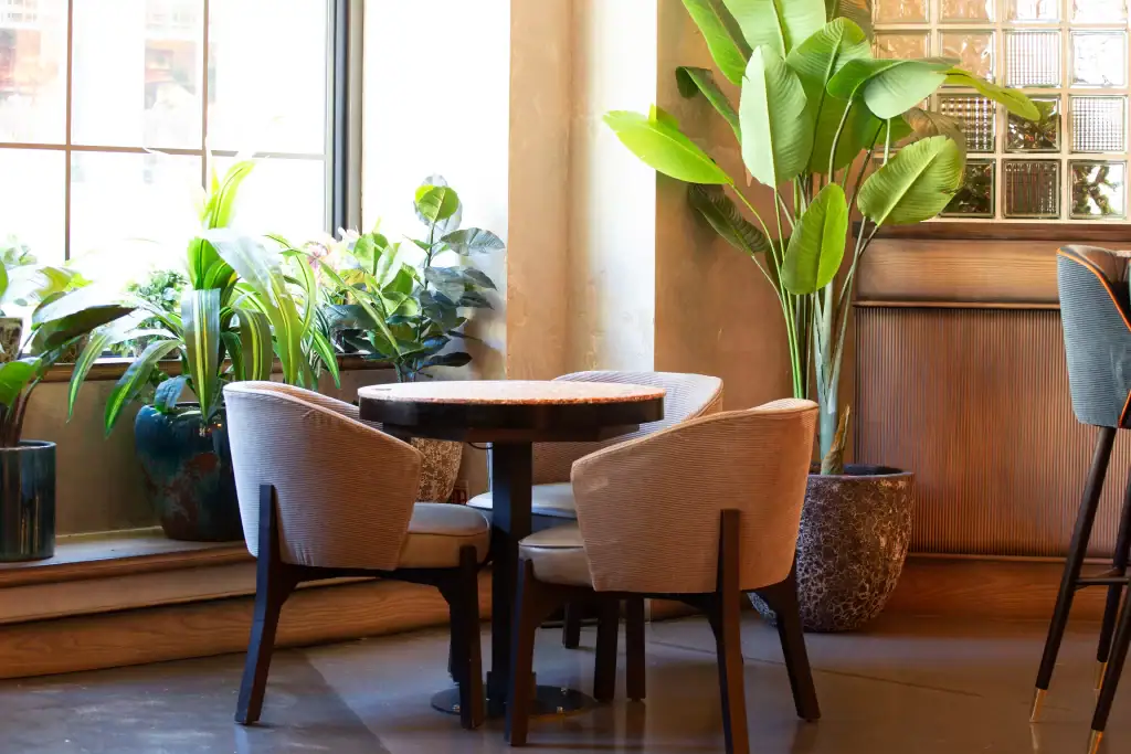 artificial plants by I want Plants in electric shuffle manchester