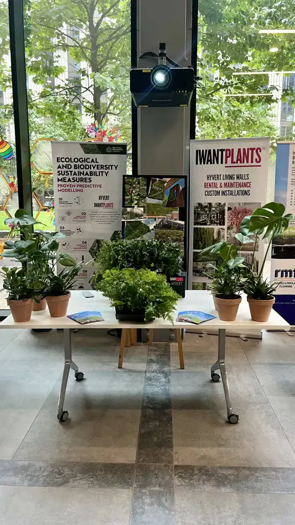 I Want Plants exhibiting at Bruntwood SciTech Big Green Roadshow
