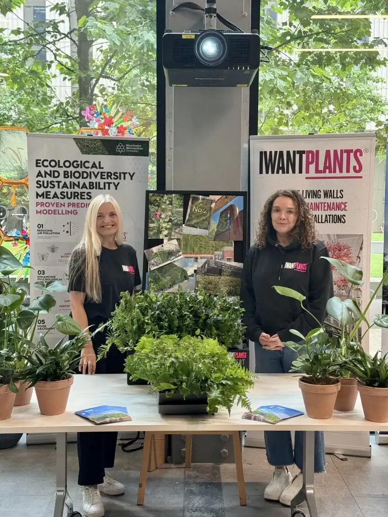 I Want Plants exhibiting at Bruntwood Big Green Roadshow event
