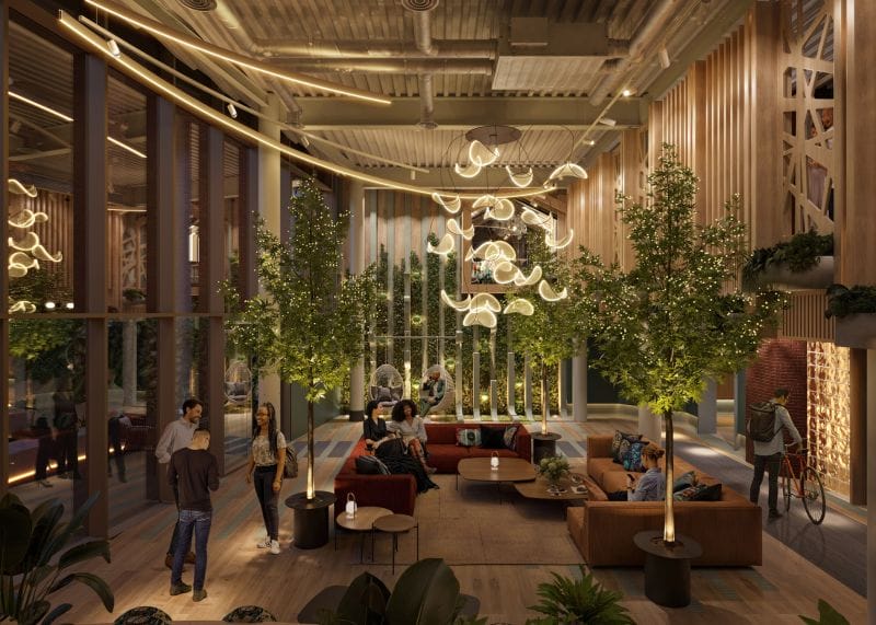 Bruntwood West Village Interior CGI
