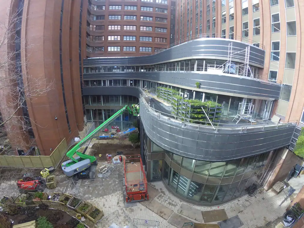 Bruntwood SciTech West Village Timelapse image Feb 24 week 1