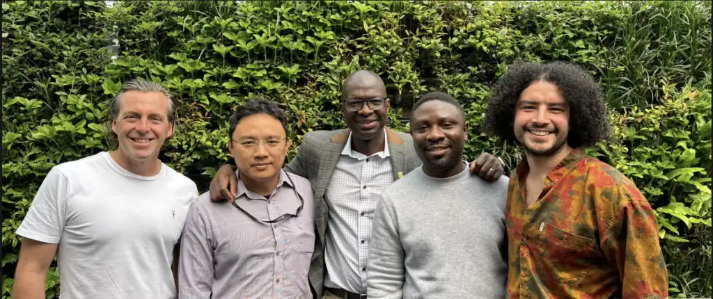 I Want Plants MD Richard Rowlands & Head of Research Joseph Rouse joined by Manchester Metropolitan University Professor Bamidele Adebisi, Olamide Oyediran, Dr Weizhuo WANG 王
