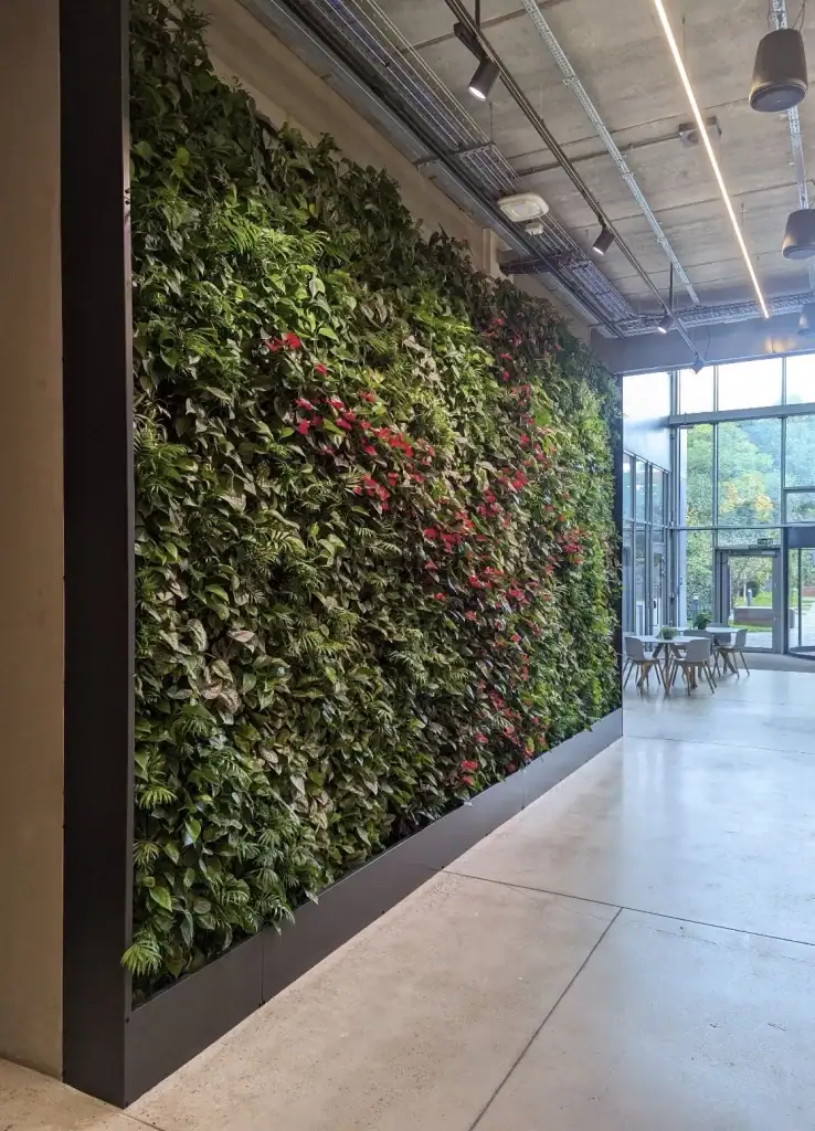 HYVERT in Bright Building entrance area
