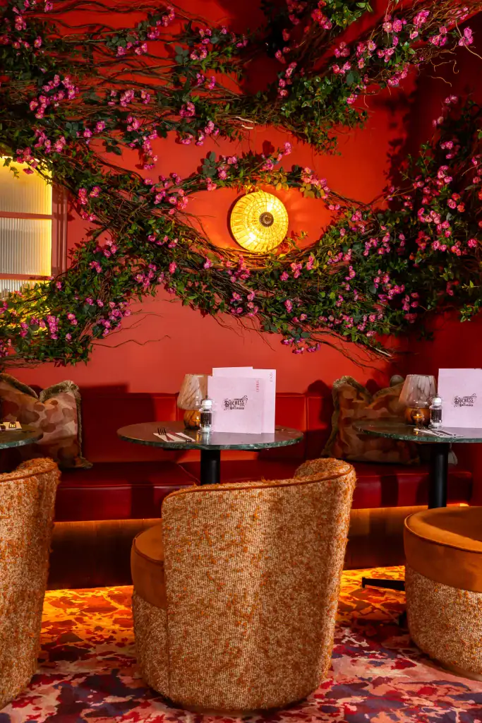 Duchess and Dressmaker custom installation live and artificial displays by I Want Plants