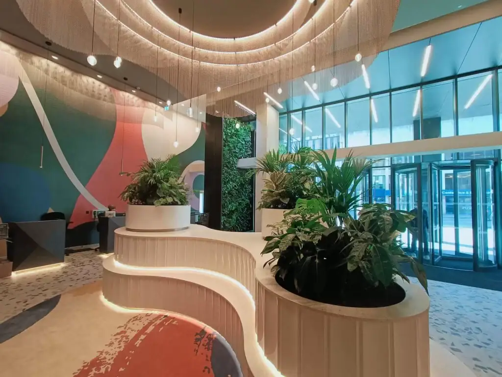 centre city birmingham live plants into built in furniture by i want plants
