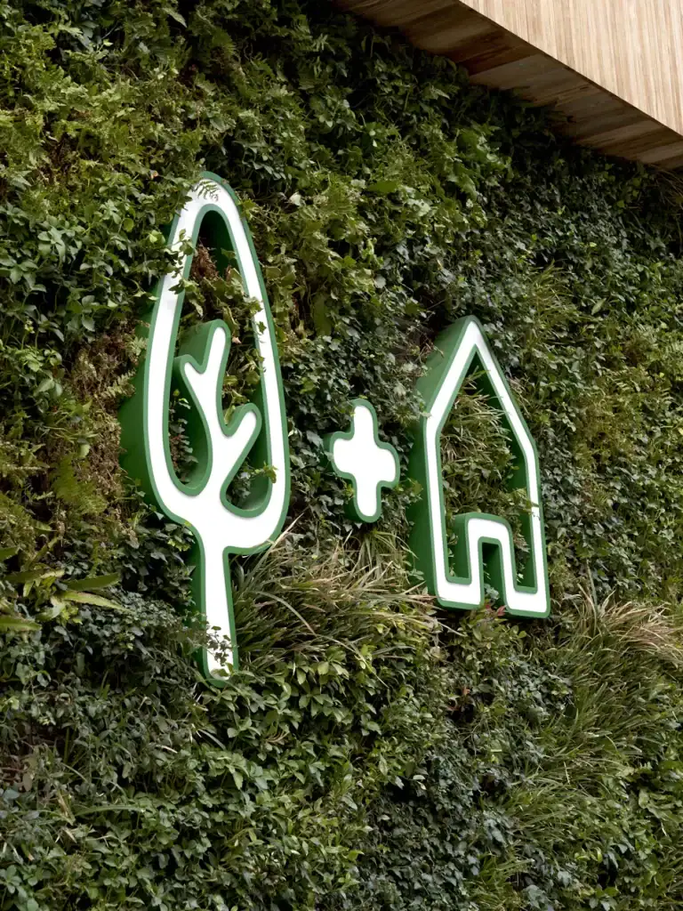 HYVERT living wall at Treehouse Hotel Manchester