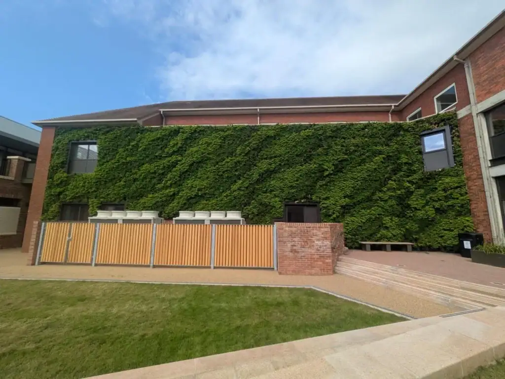 Manchester Grammar School with HYVERT 72 living wall system